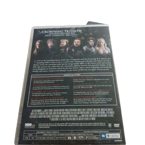 The Game of Thrones Complete First Season DVD collection - Picture 2 of 6